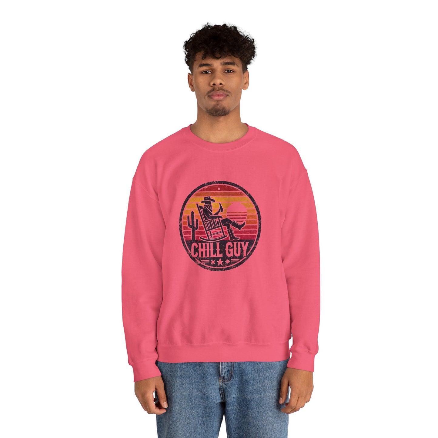 Chill Cowboy | Unisex Heavy Blend™ Crewneck Sweatshirt