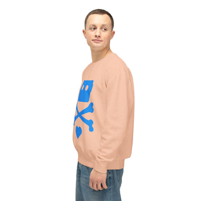 Zima Blue | Unisex Lightweight Crewneck Sweatshirt