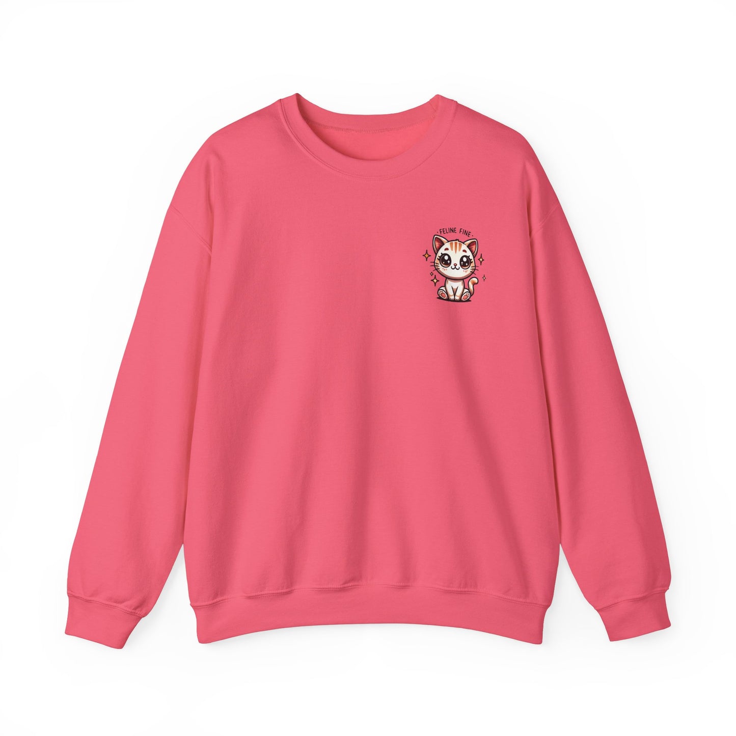 Feline Fine | Unisex Heavy Blend™ Crewneck Sweatshirt