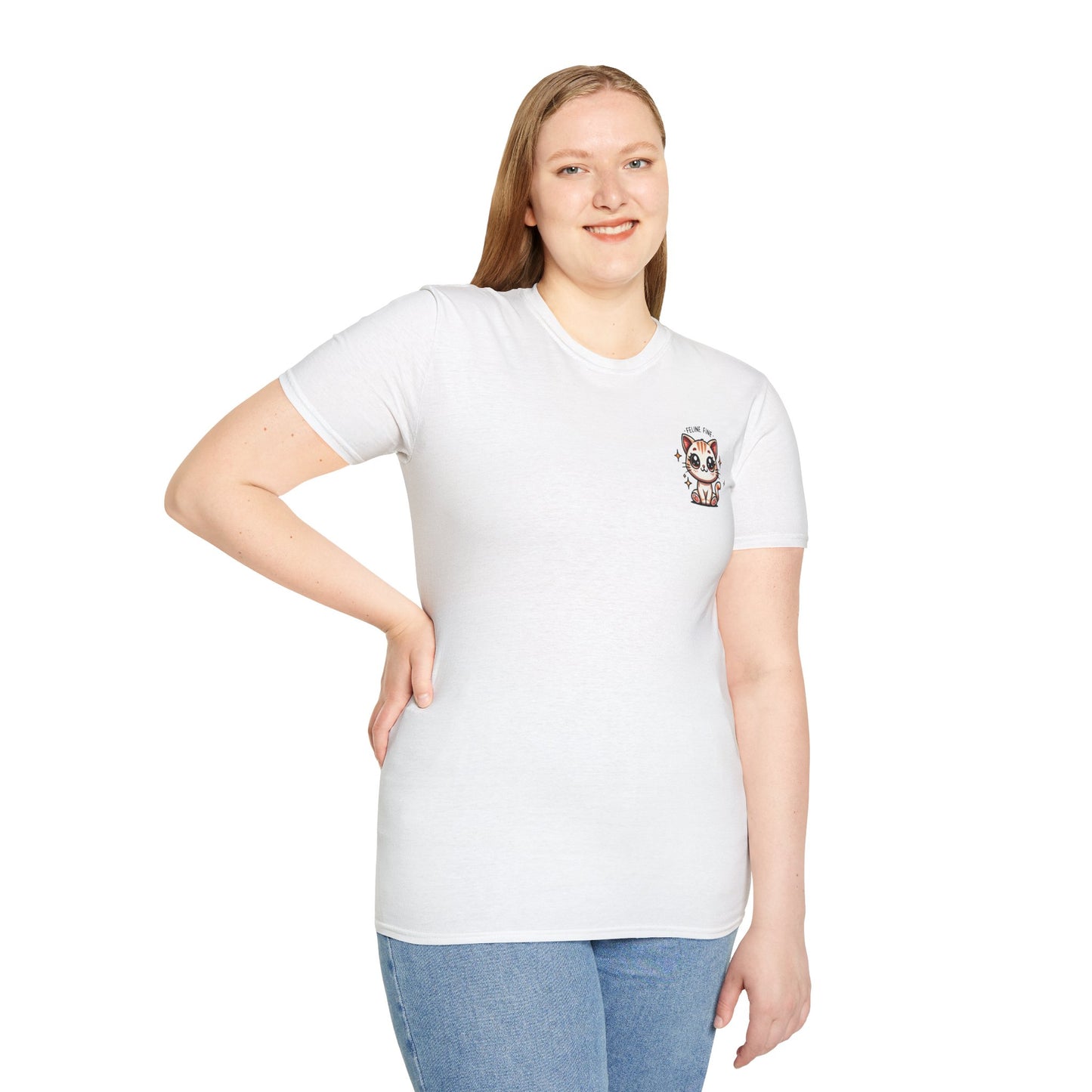 Feline Fine | Unisex Softstyle T-Shirt
