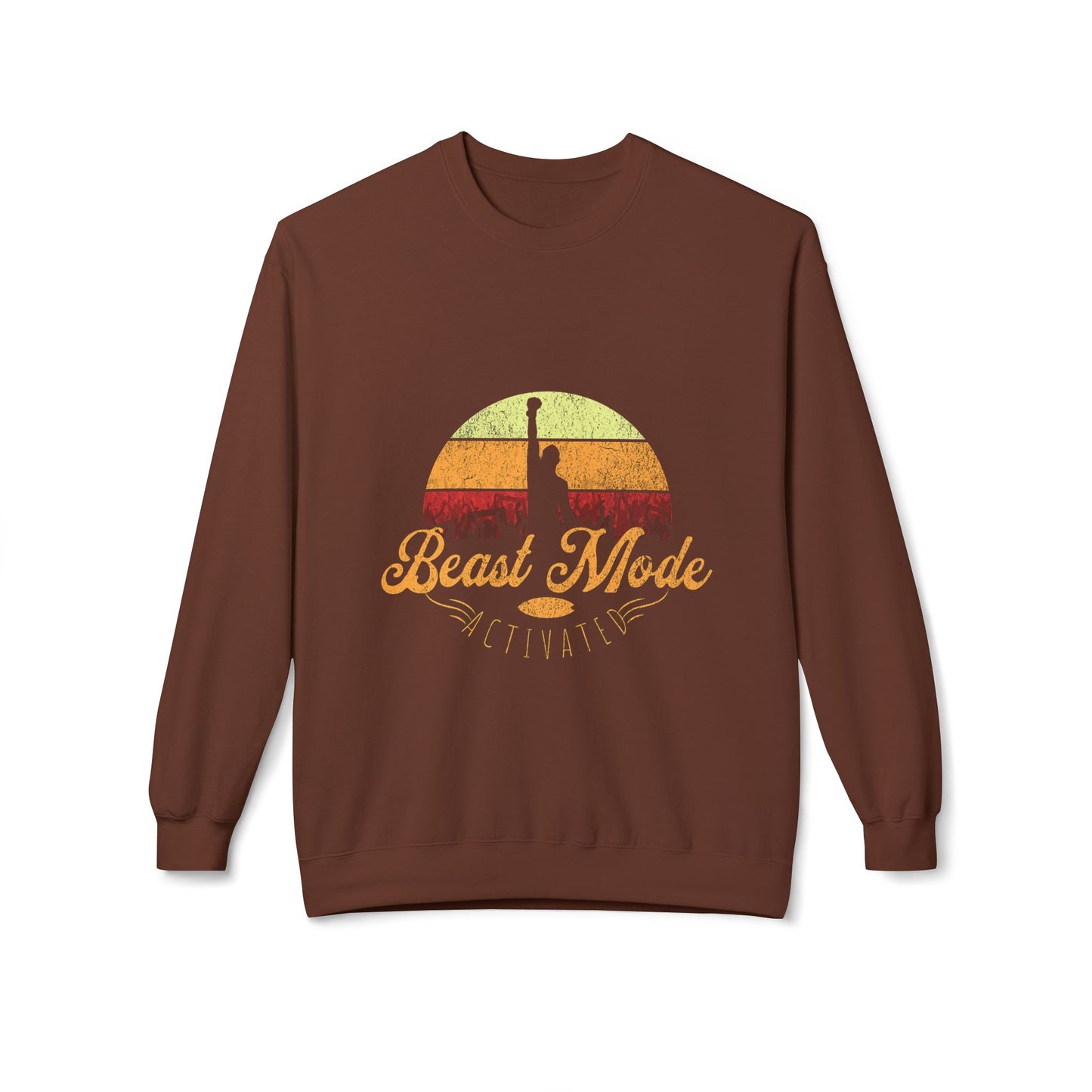 Beast Mode Activated | Unisex Midweight Softstyle Fleece Crewneck Sweatshirt