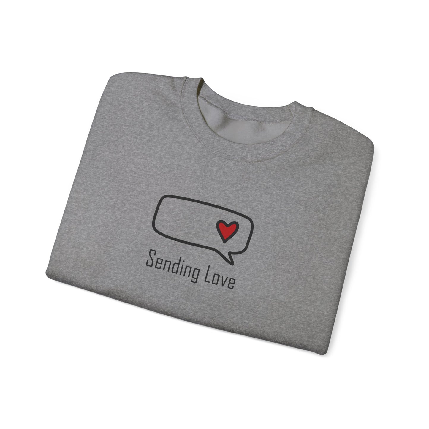 Sending Love_Unisex Heavy Blend™ Crewneck Sweatshirt