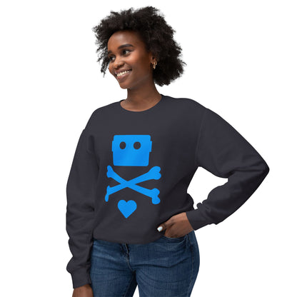 Zima Blue | Unisex Lightweight Crewneck Sweatshirt