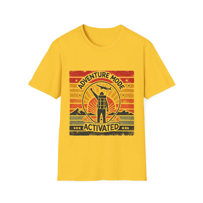 Adventure Mode Activated | Unisex Softstyle T-Shirt