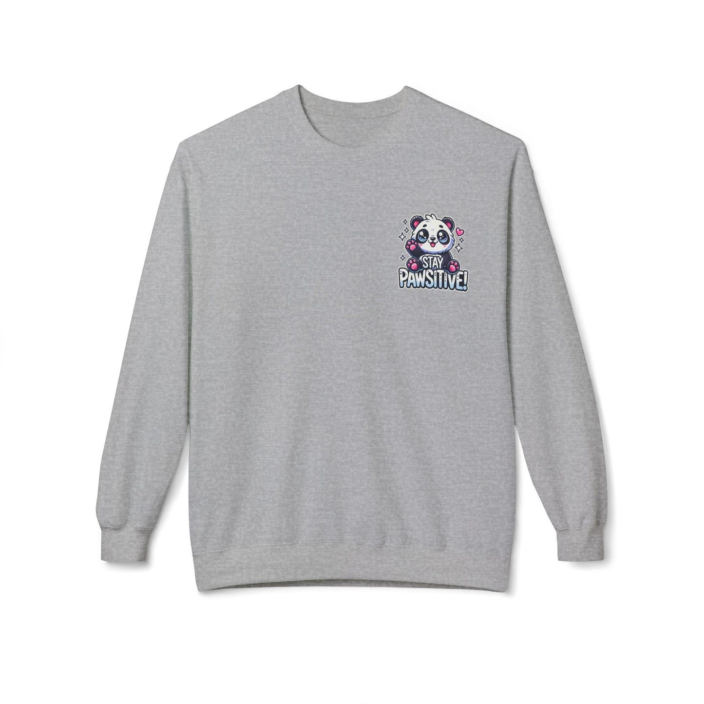 Pawsitive | Unisex Midweight Softstyle Fleece Crewneck Sweatshirt