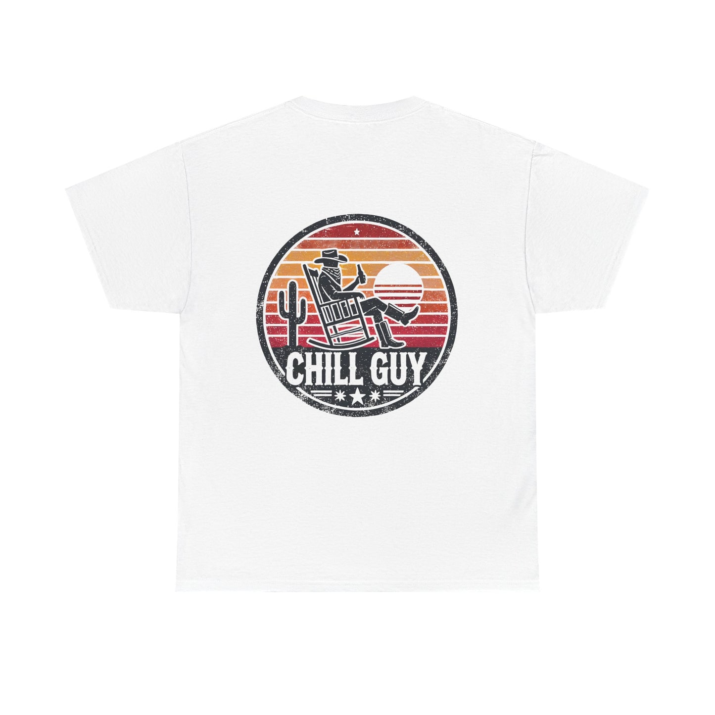 Chill Cowboy | Unisex Heavy Cotton Tee