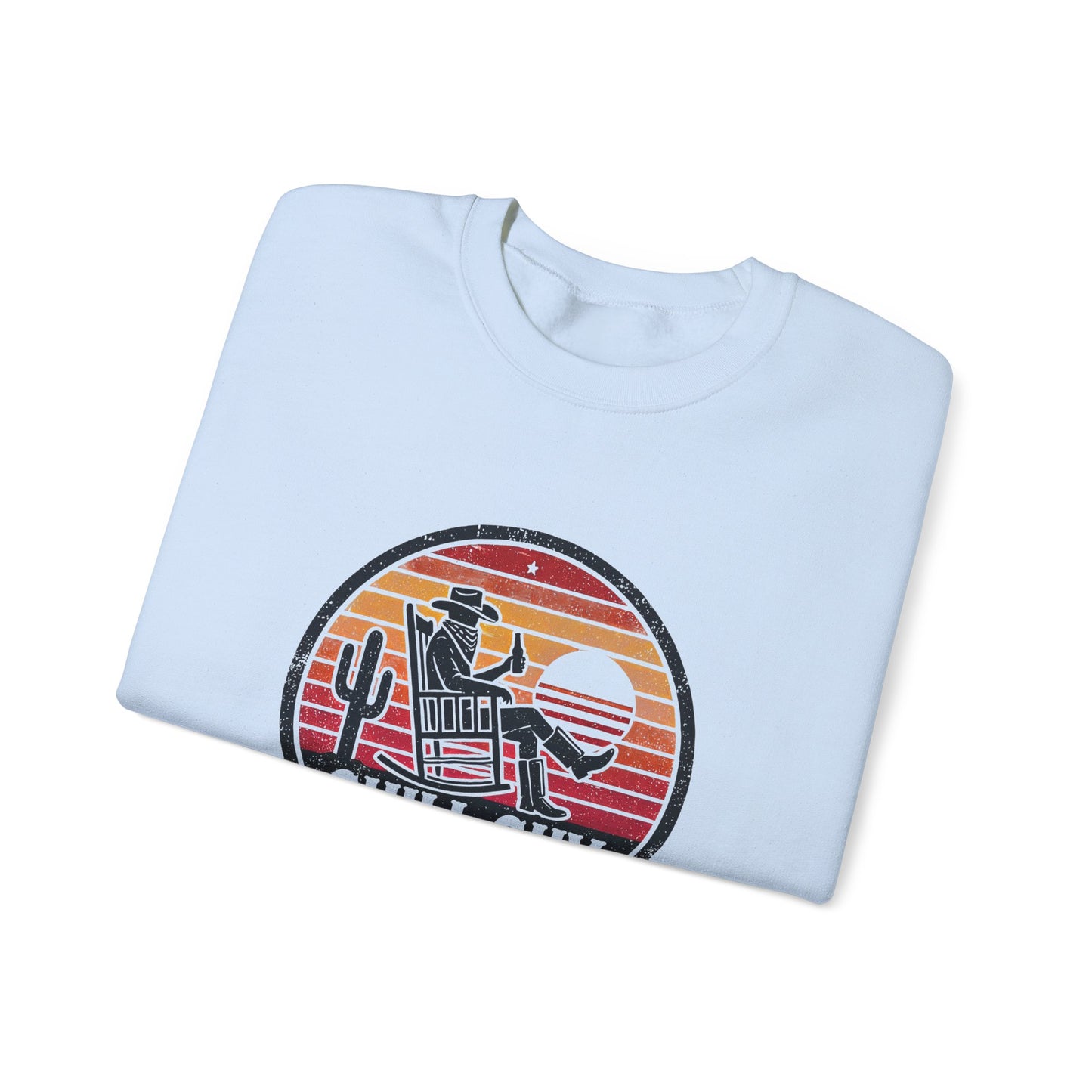 Chill Cowboy | Unisex Heavy Blend™ Crewneck Sweatshirt