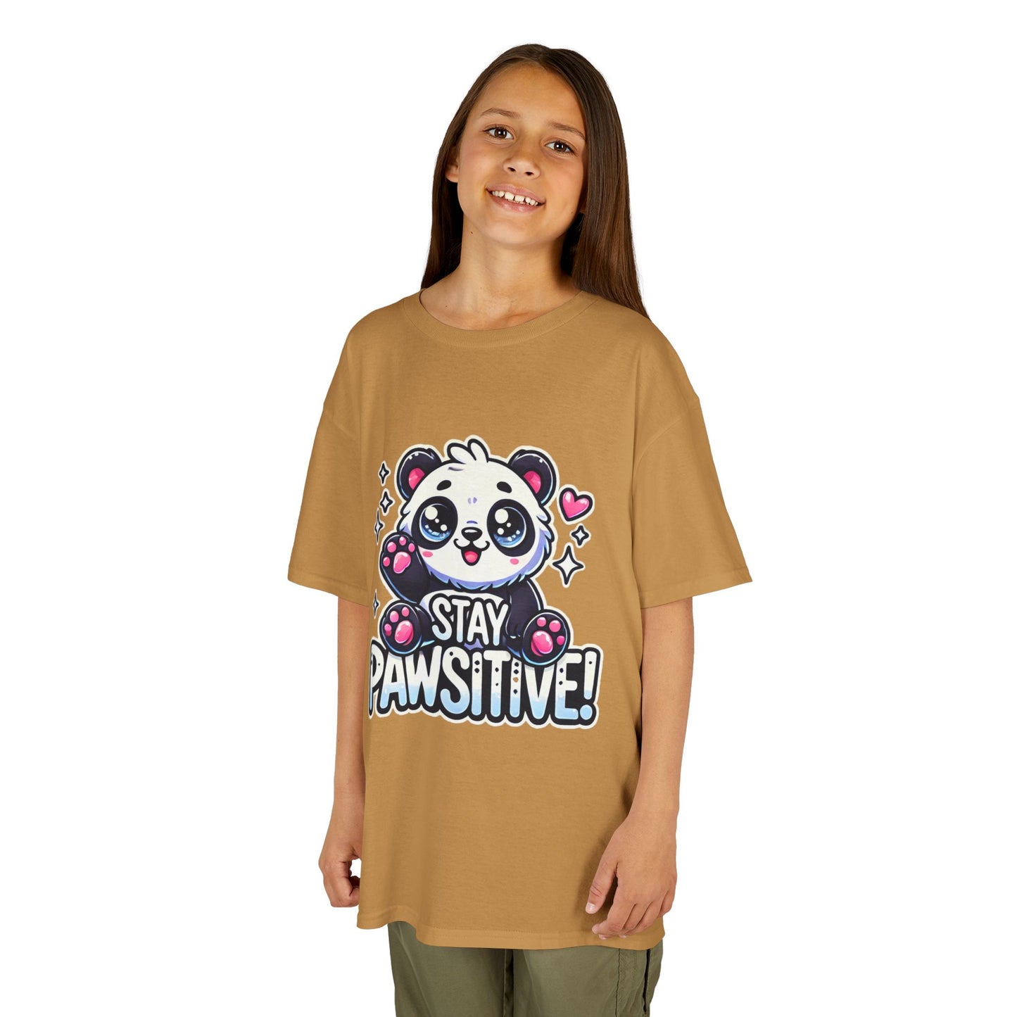 Pawsitive | Kids Heavy Cotton™ Tee