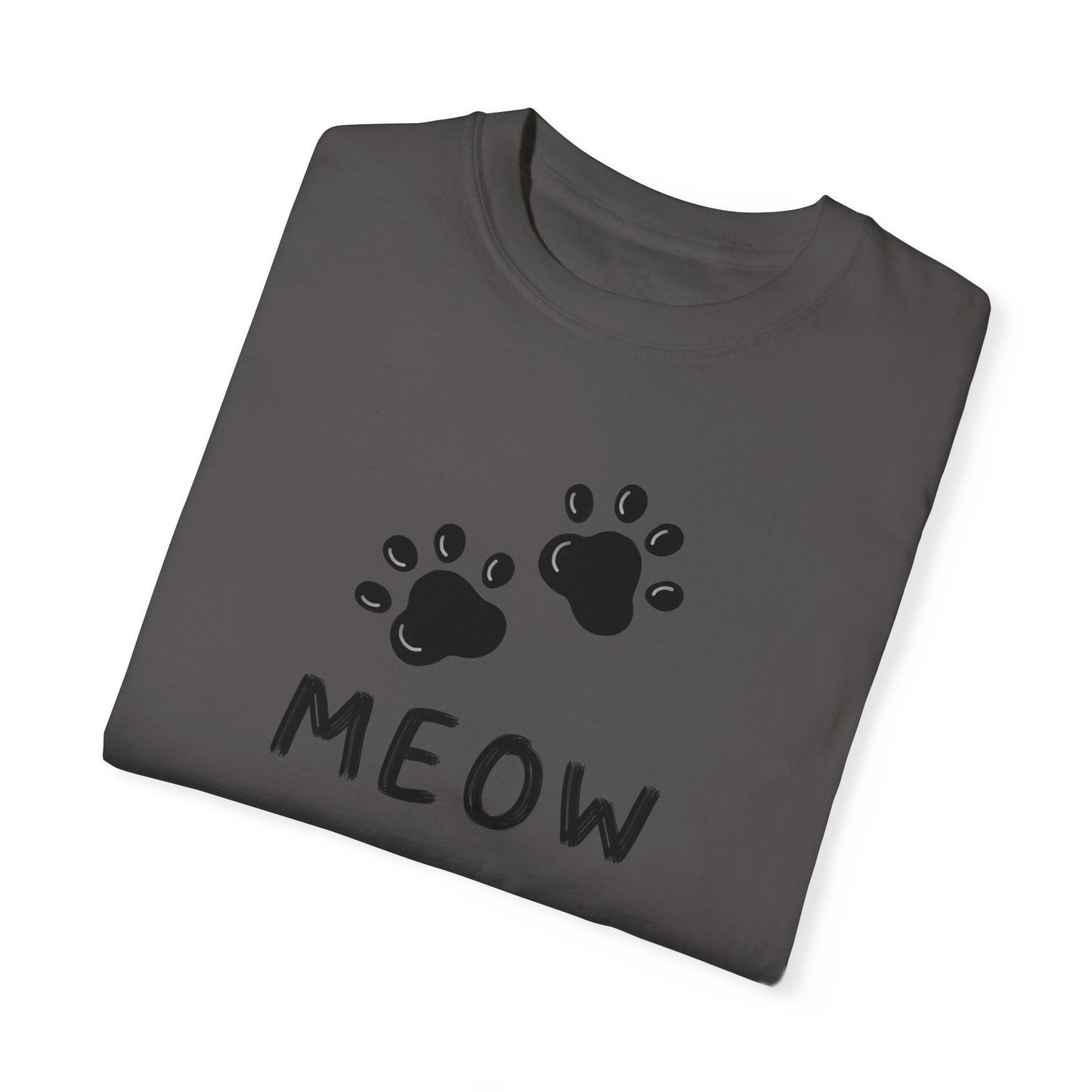 MEOW_Unisex Garment-Dyed T-shirt