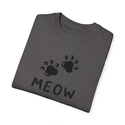 MEOW_Unisex Garment-Dyed T-shirt