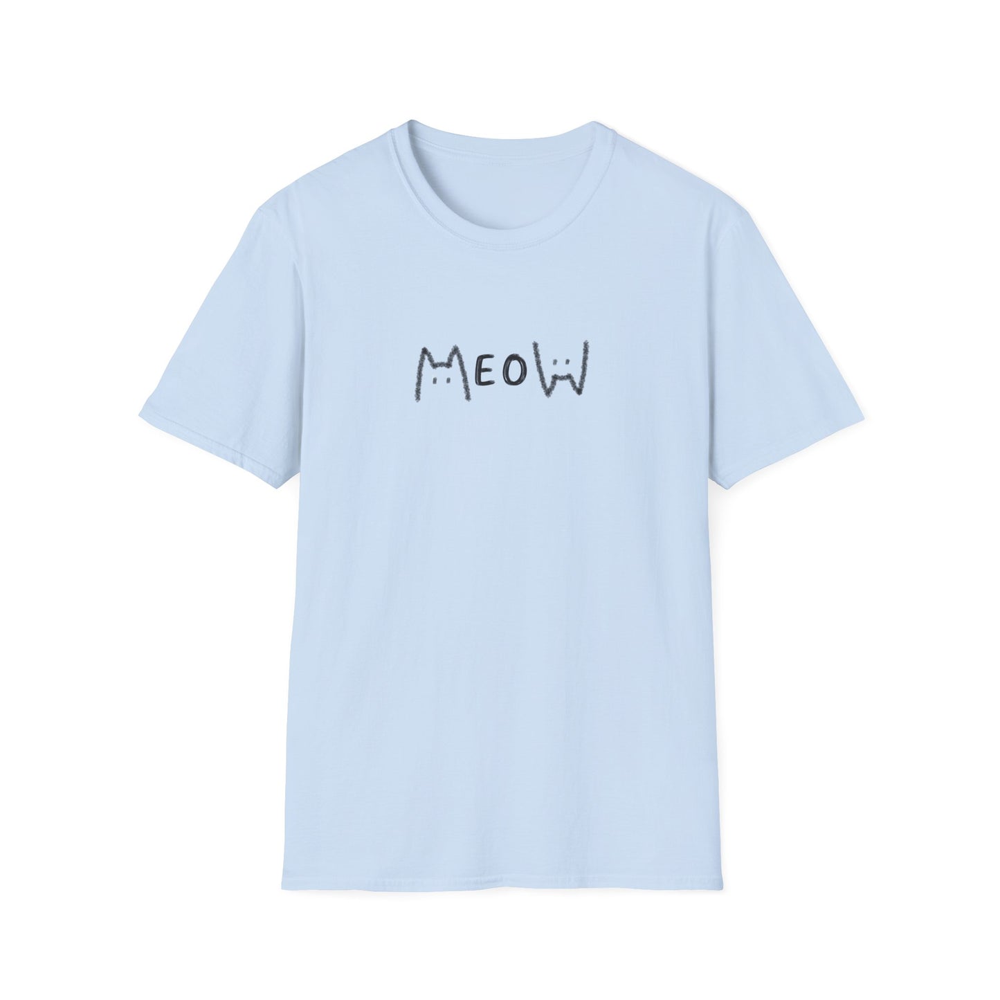 Meow_Unisex Softstyle T-Shirt