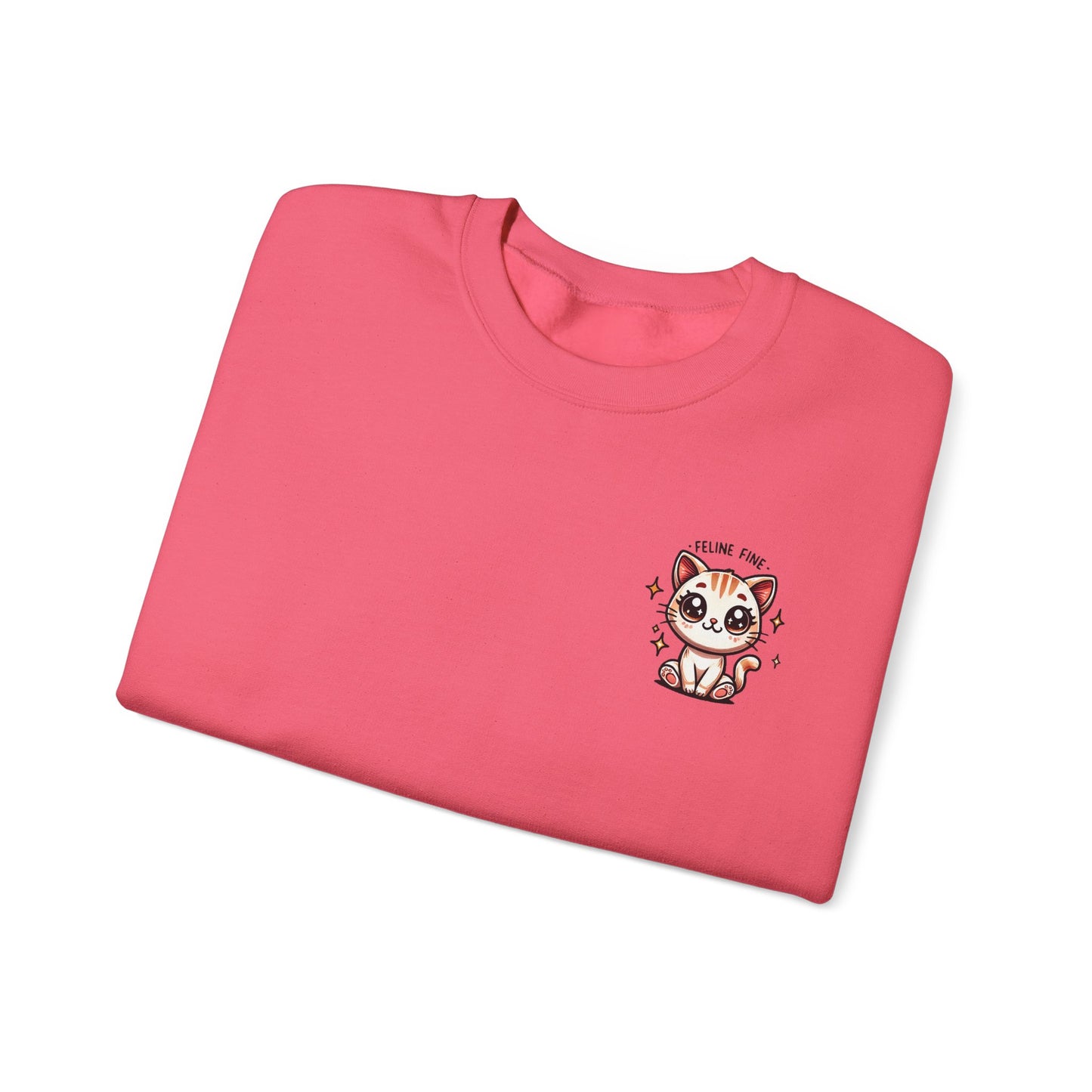 Feline Fine | Unisex Heavy Blend™ Crewneck Sweatshirt
