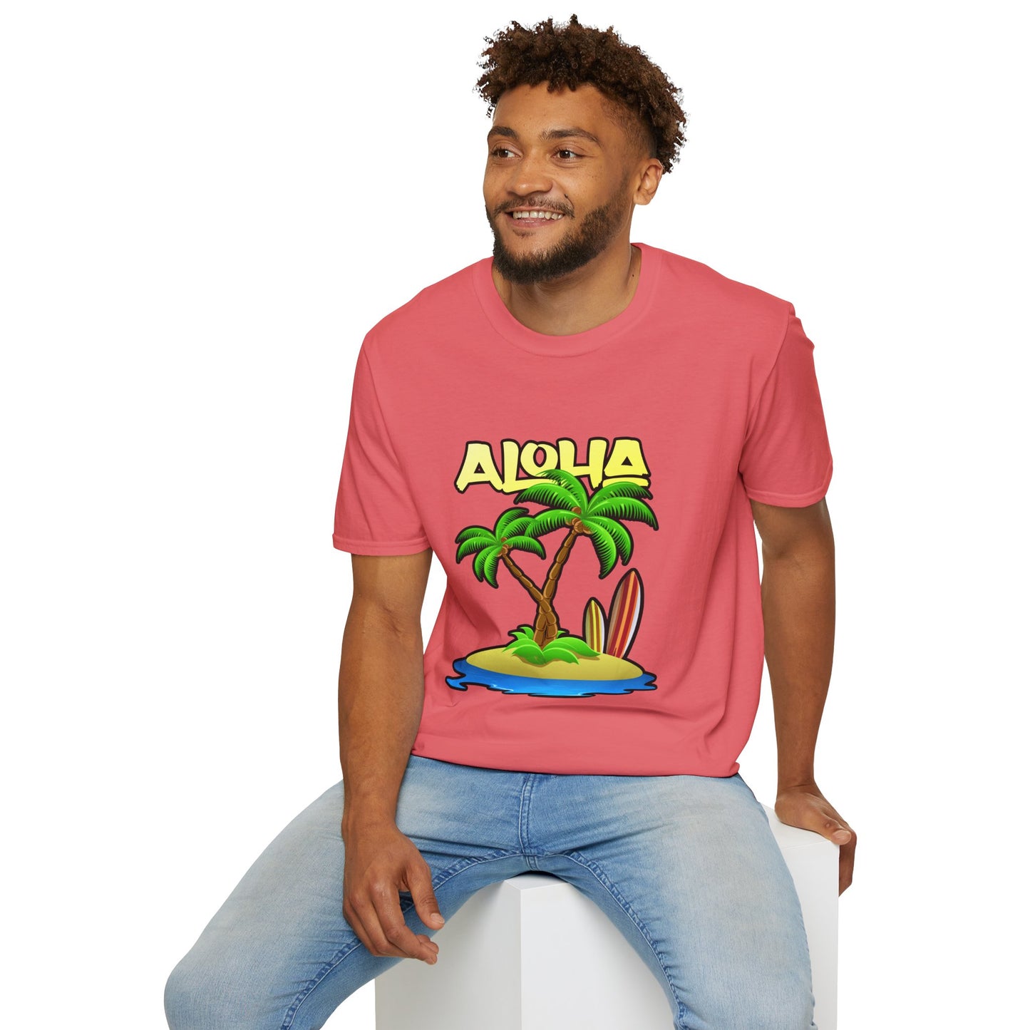 ALOHA | Unisex Softstyle T-Shirt