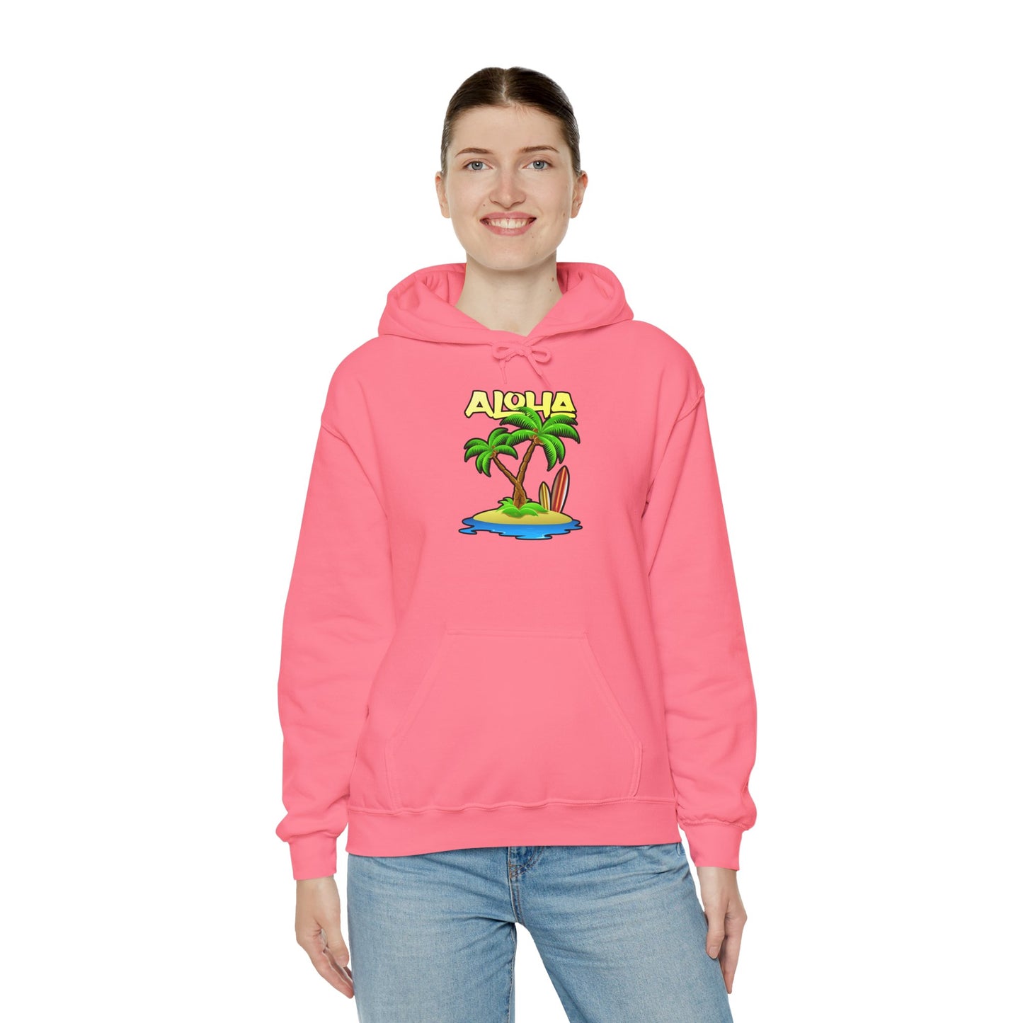 ALOHA | Unisex Heavy Blend™ Hooded Sweatshirt
