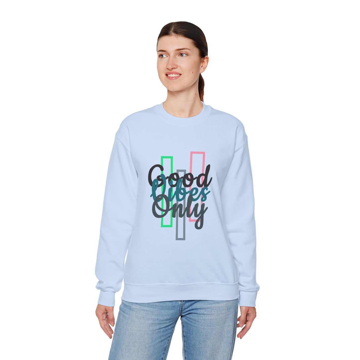 Good Vibes Only | Unisex Heavy Blend™ Crewneck Sweatshirt