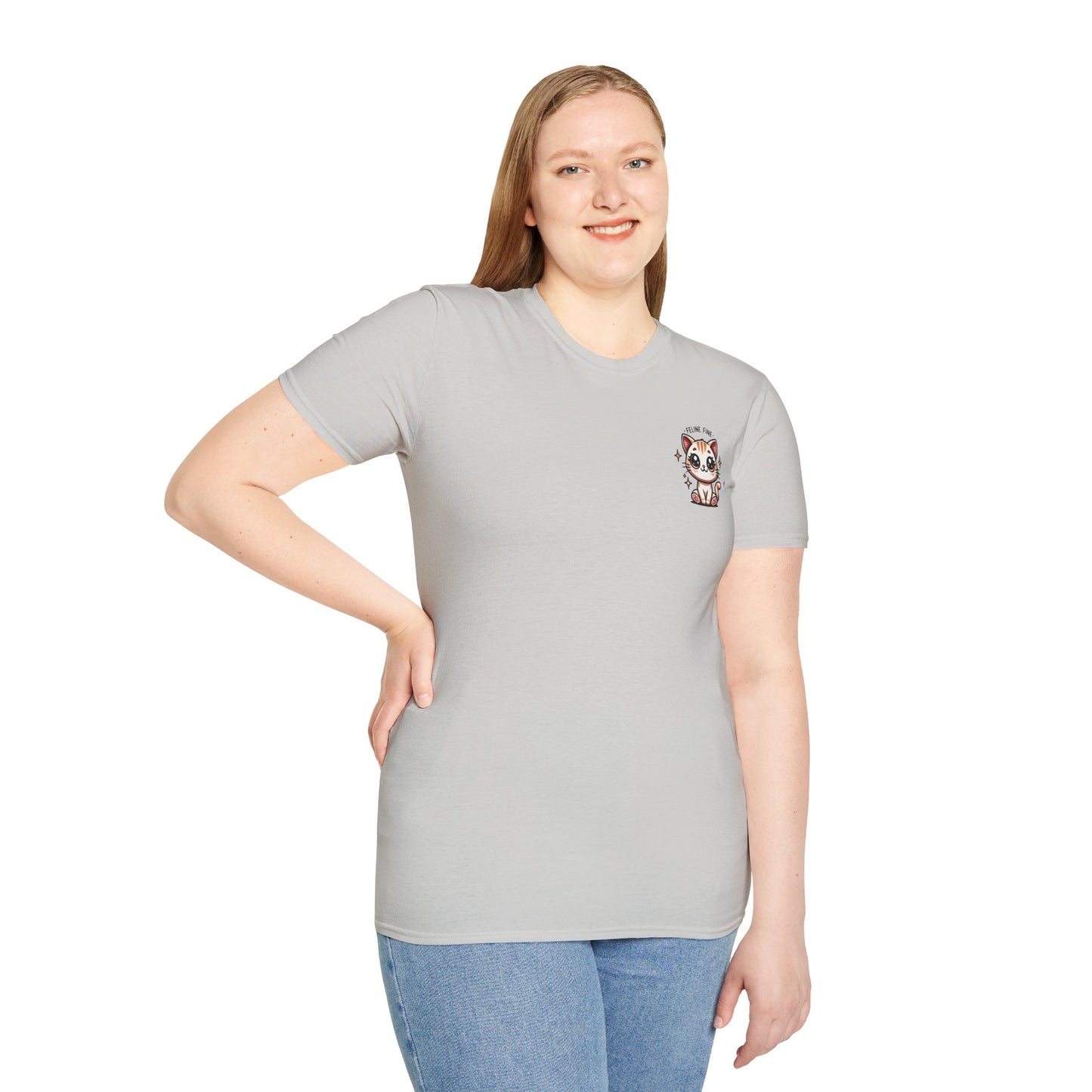 Feline Fine | Unisex Softstyle T-Shirt