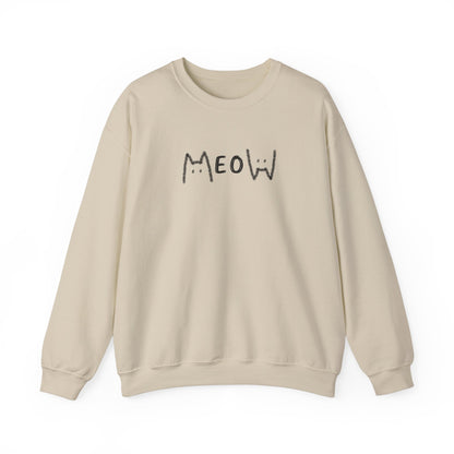 Meow_Unisex Heavy Blend™ Crewneck Sweatshirt