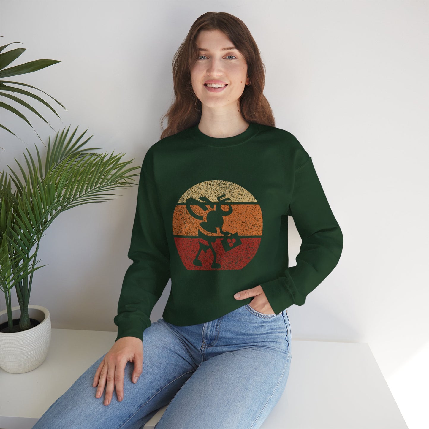 Working Bee | Unisex Heavy Blend™ Crewneck Sweatshirt