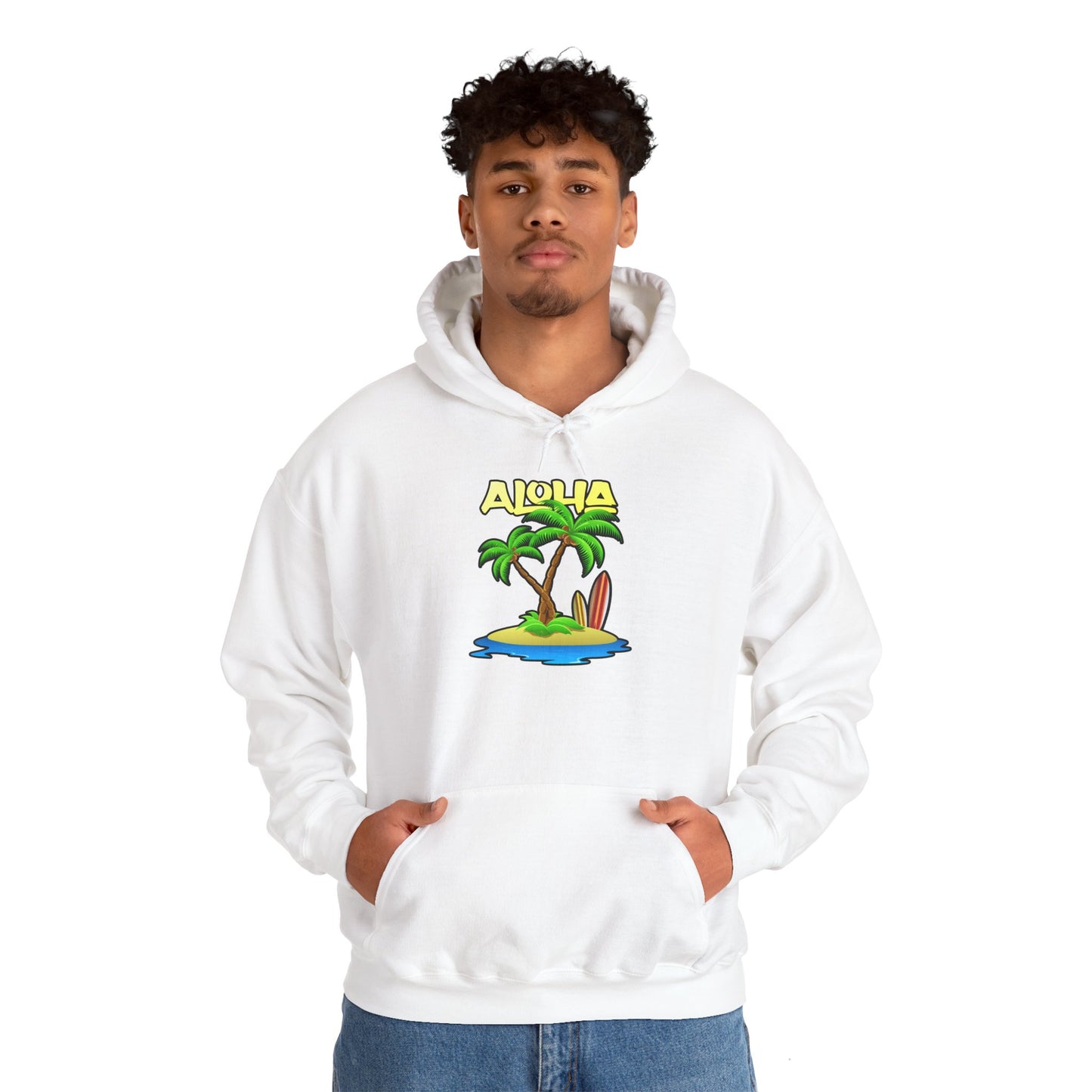 ALOHA | Unisex Heavy Blend™ Hooded Sweatshirt