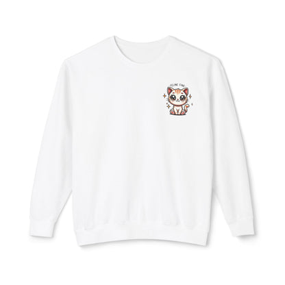 Feline Fine | Unisex Lightweight Crewneck Sweatshirt