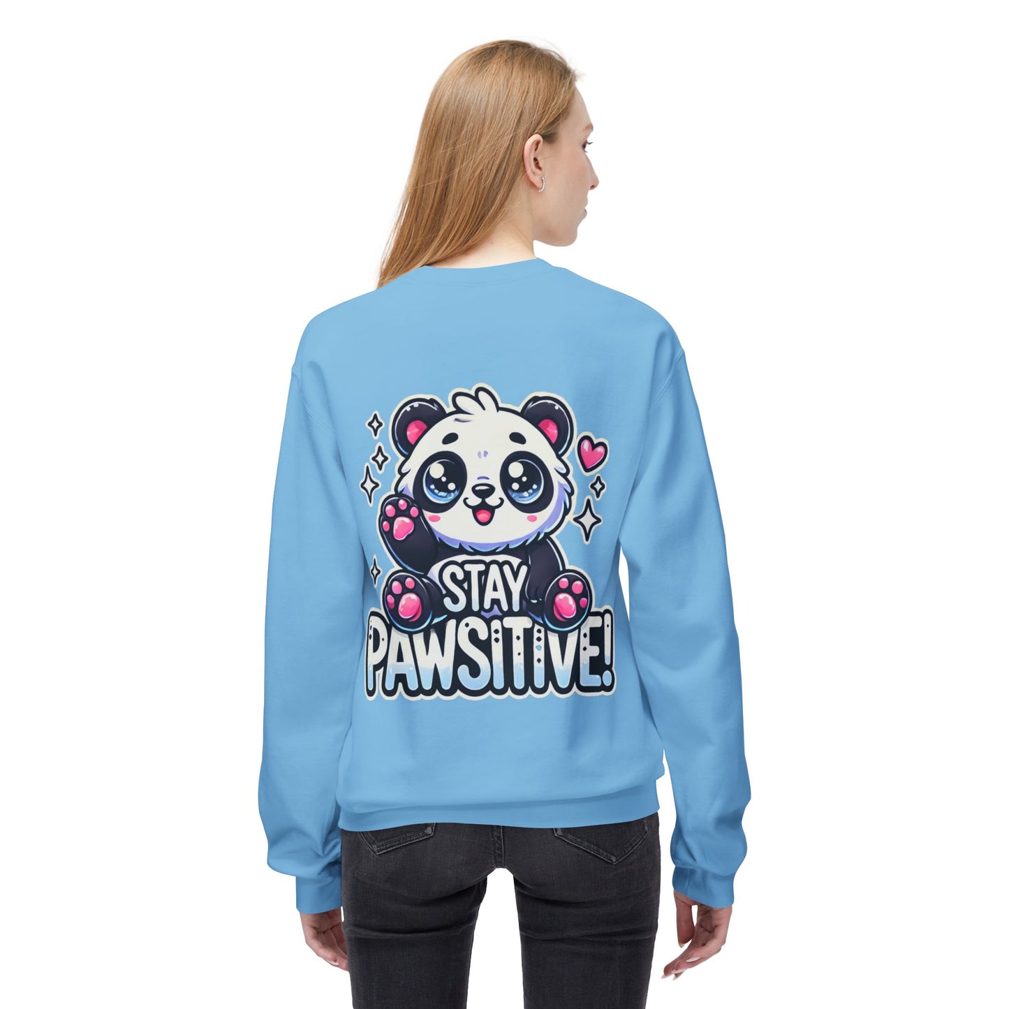 Pawsitive | Unisex Midweight Softstyle Fleece Crewneck Sweatshirt