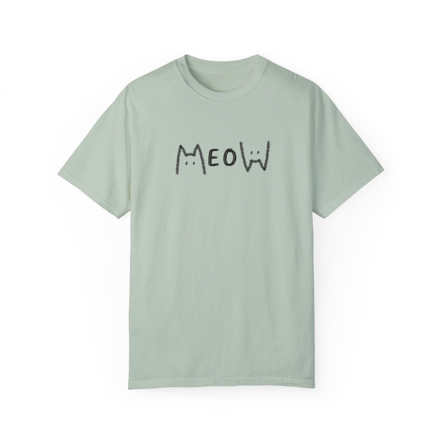 Meow_Unisex Garment-Dyed T-shirt
