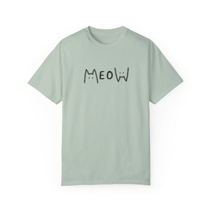 Meow_Unisex Garment-Dyed T-shirt