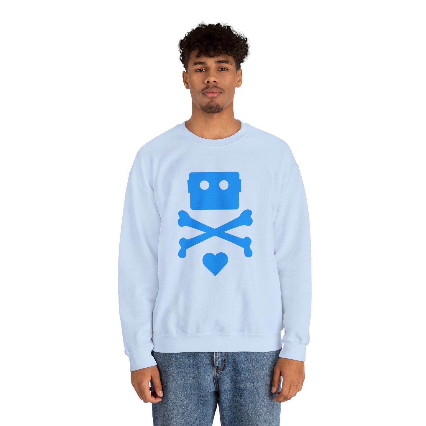 Zima Blue | Unisex Heavy Blend™ Crewneck Sweatshirt