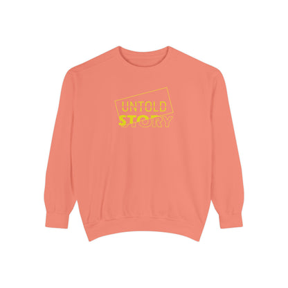 Untold Story_Unisex Garment-Dyed Sweatshirt