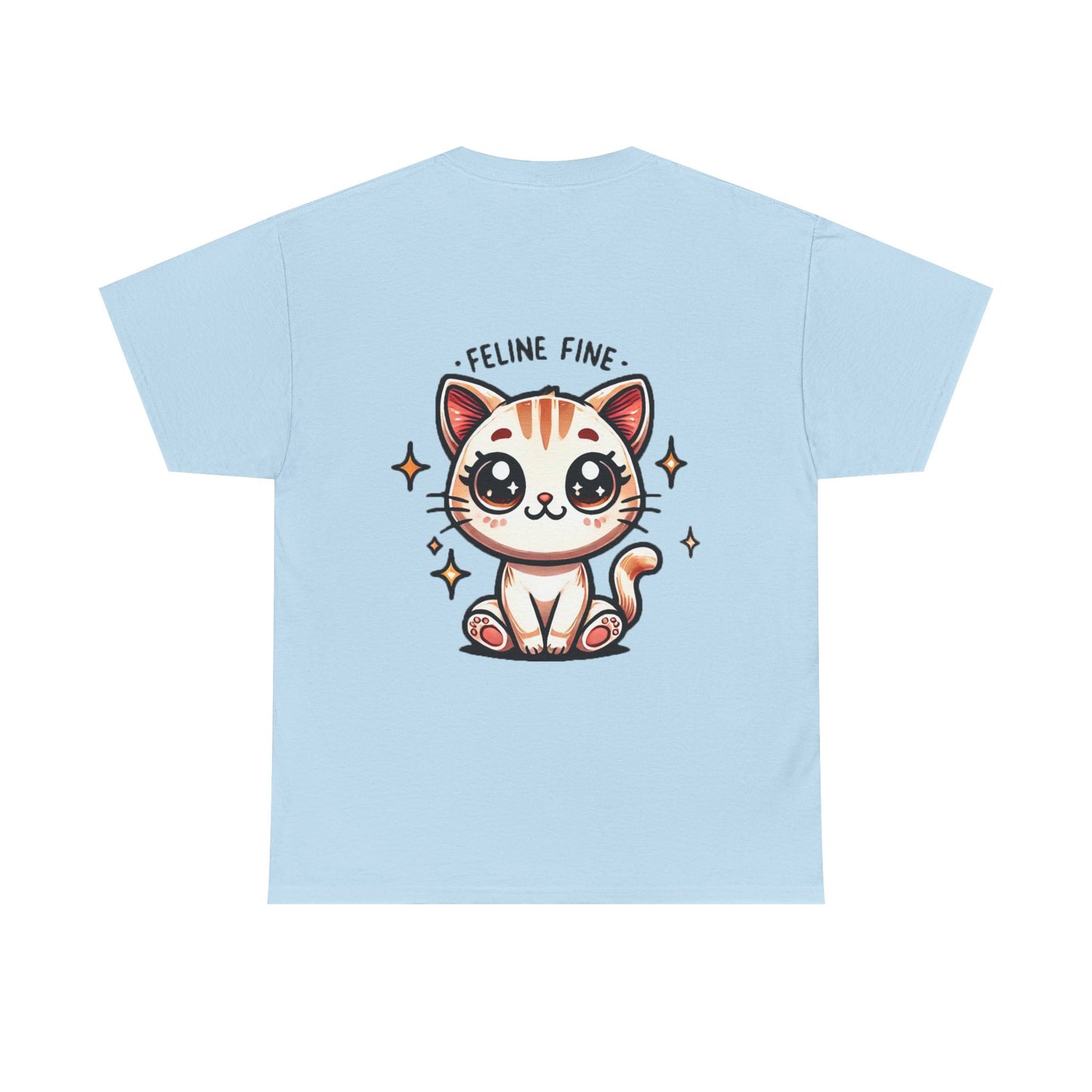 Feline Fine | Unisex Heavy Cotton Tee