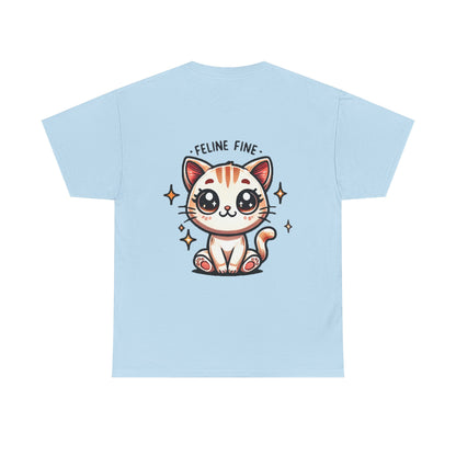 Feline Fine | Unisex Heavy Cotton Tee