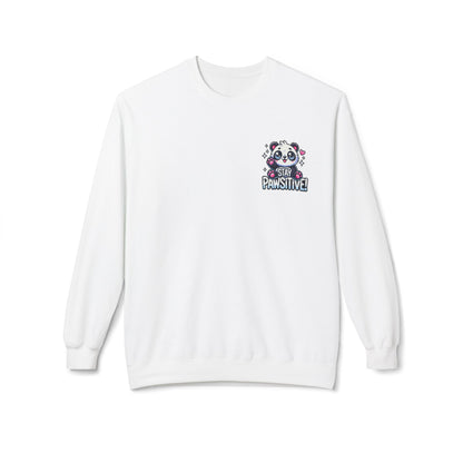 Pawsitive | Unisex Midweight Softstyle Fleece Crewneck Sweatshirt