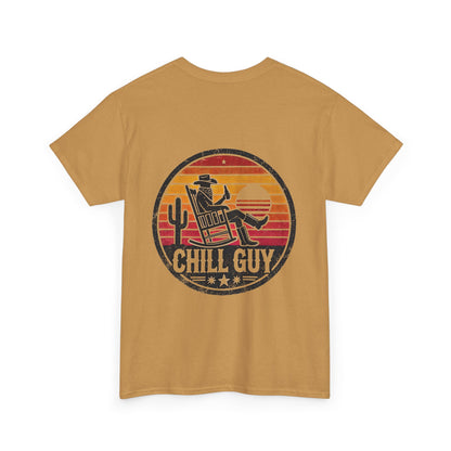 Chill Cowboy | Unisex Heavy Cotton Tee