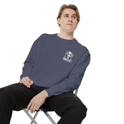 Pawsitive | Unisex Garment-Dyed Sweatshirt