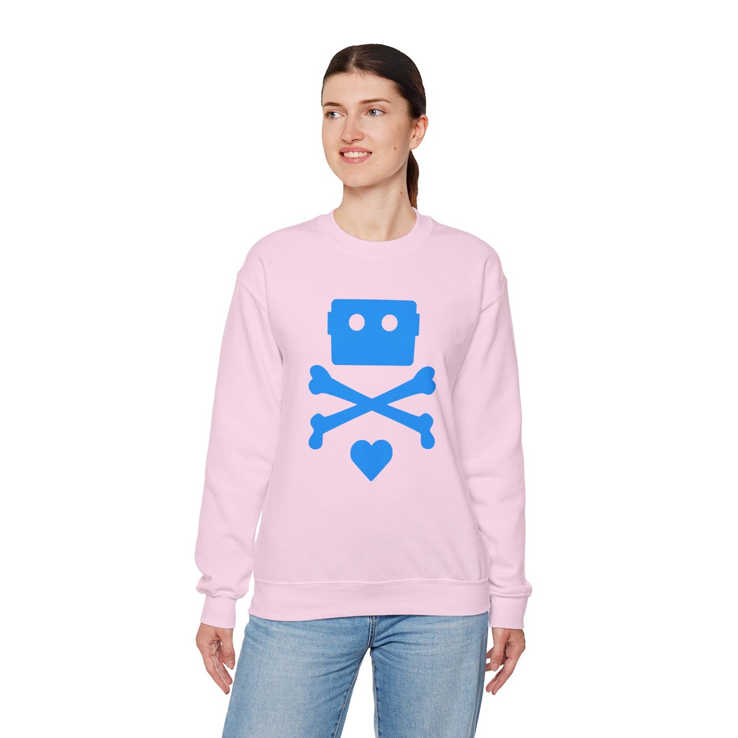 Zima Blue | Unisex Heavy Blend™ Crewneck Sweatshirt
