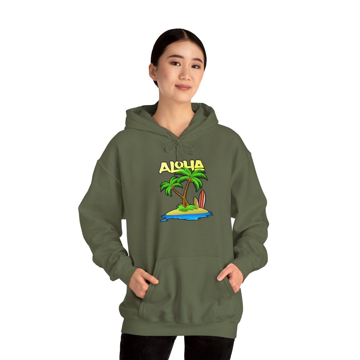 ALOHA | Unisex Heavy Blend™ Hooded Sweatshirt