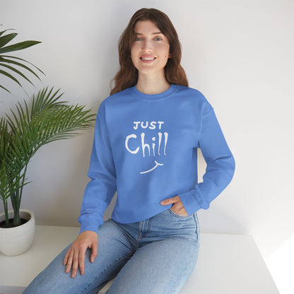 Just Chill | Unisex Heavy Blend™ Crewneck Sweatshirt