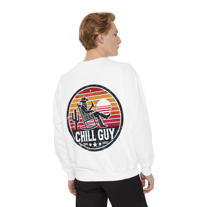 Chill Cowboy | Unisex Garment-Dyed Sweatshirt