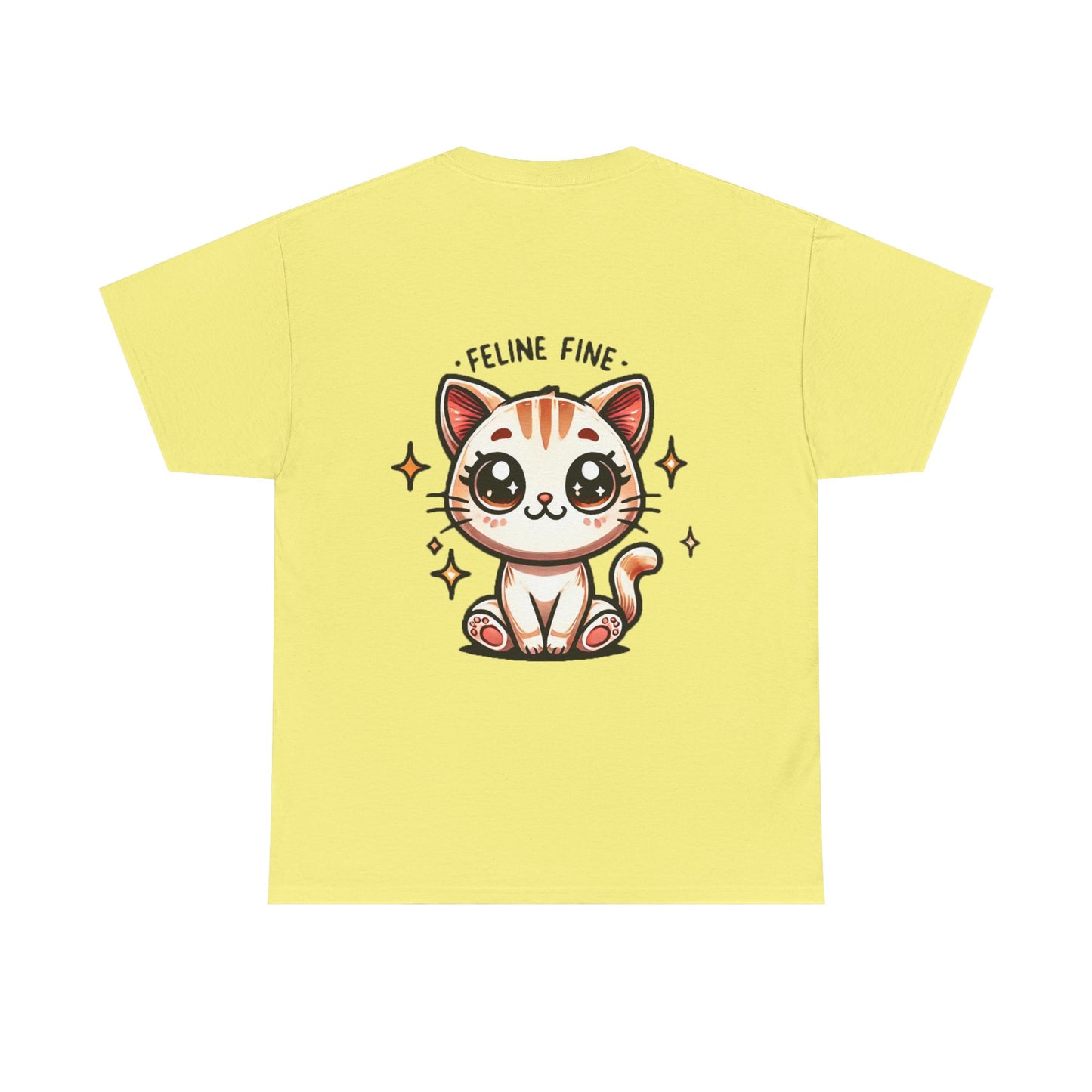 Feline Fine | Unisex Heavy Cotton Tee