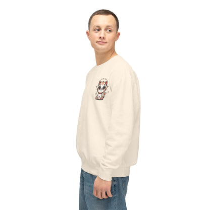 Feline Fine | Unisex Lightweight Crewneck Sweatshirt