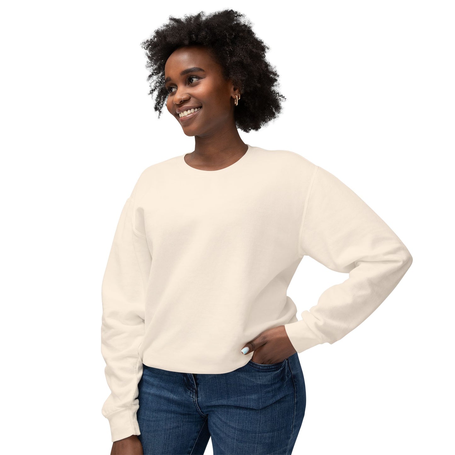 Sending Love | Unisex Lightweight Crewneck Sweatshirt
