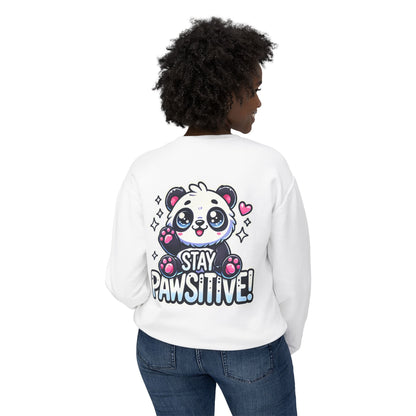 Pawsitive | Unisex Lightweight Crewneck Sweatshirt