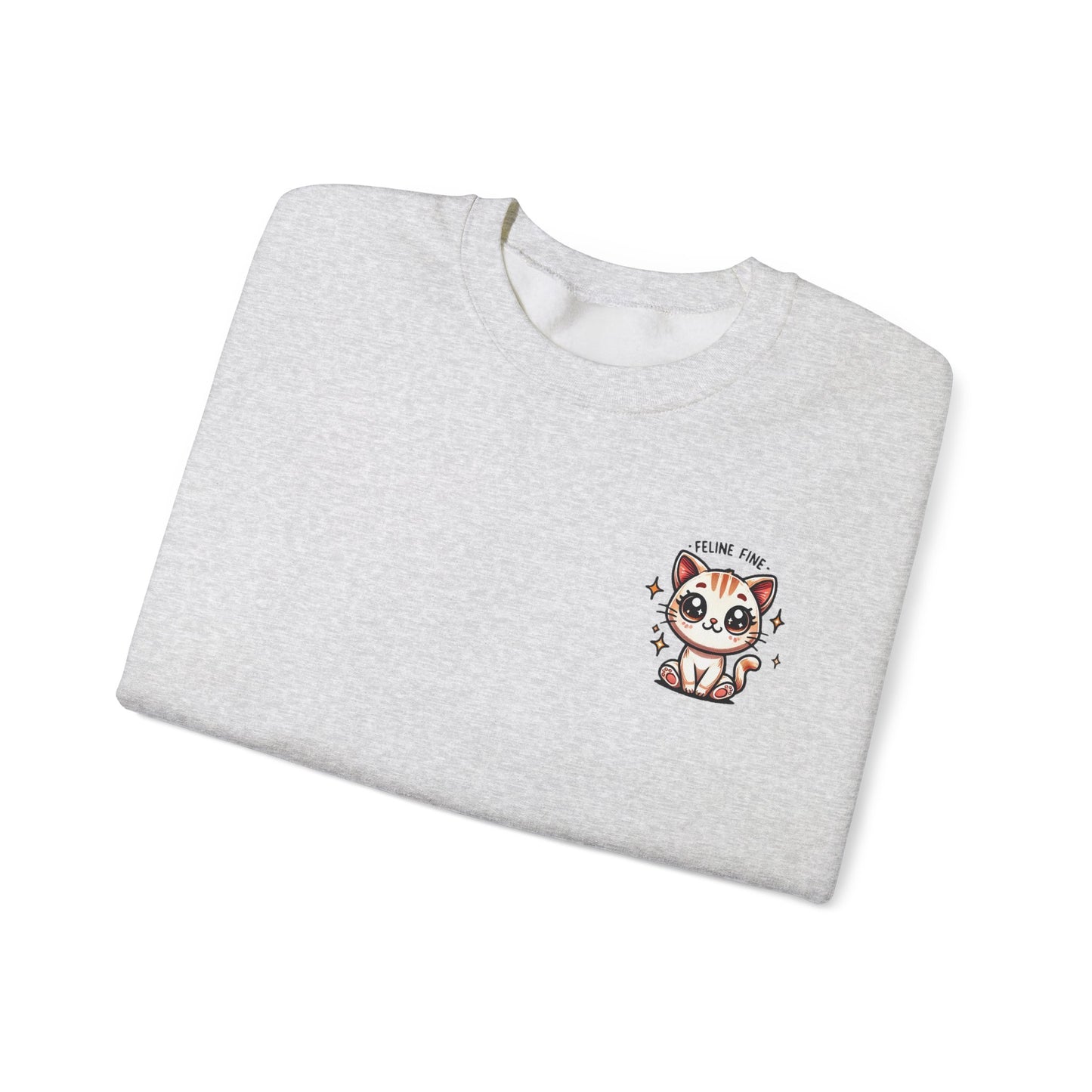 Feline Fine | Unisex Heavy Blend™ Crewneck Sweatshirt