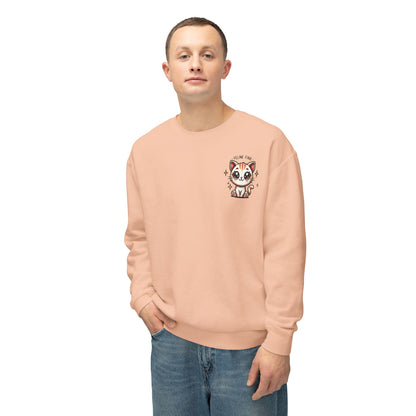 Feline Fine | Unisex Lightweight Crewneck Sweatshirt