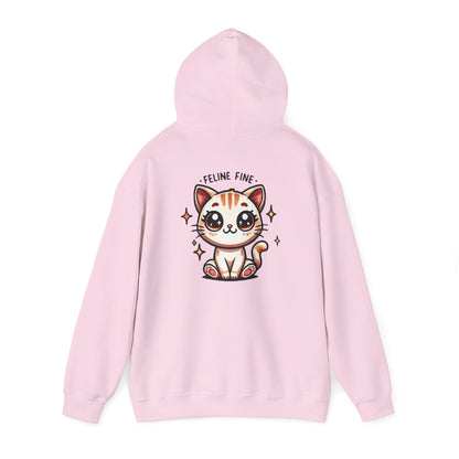 Feline Fine | Unisex Heavy Blend™ Hooded Sweatshirt