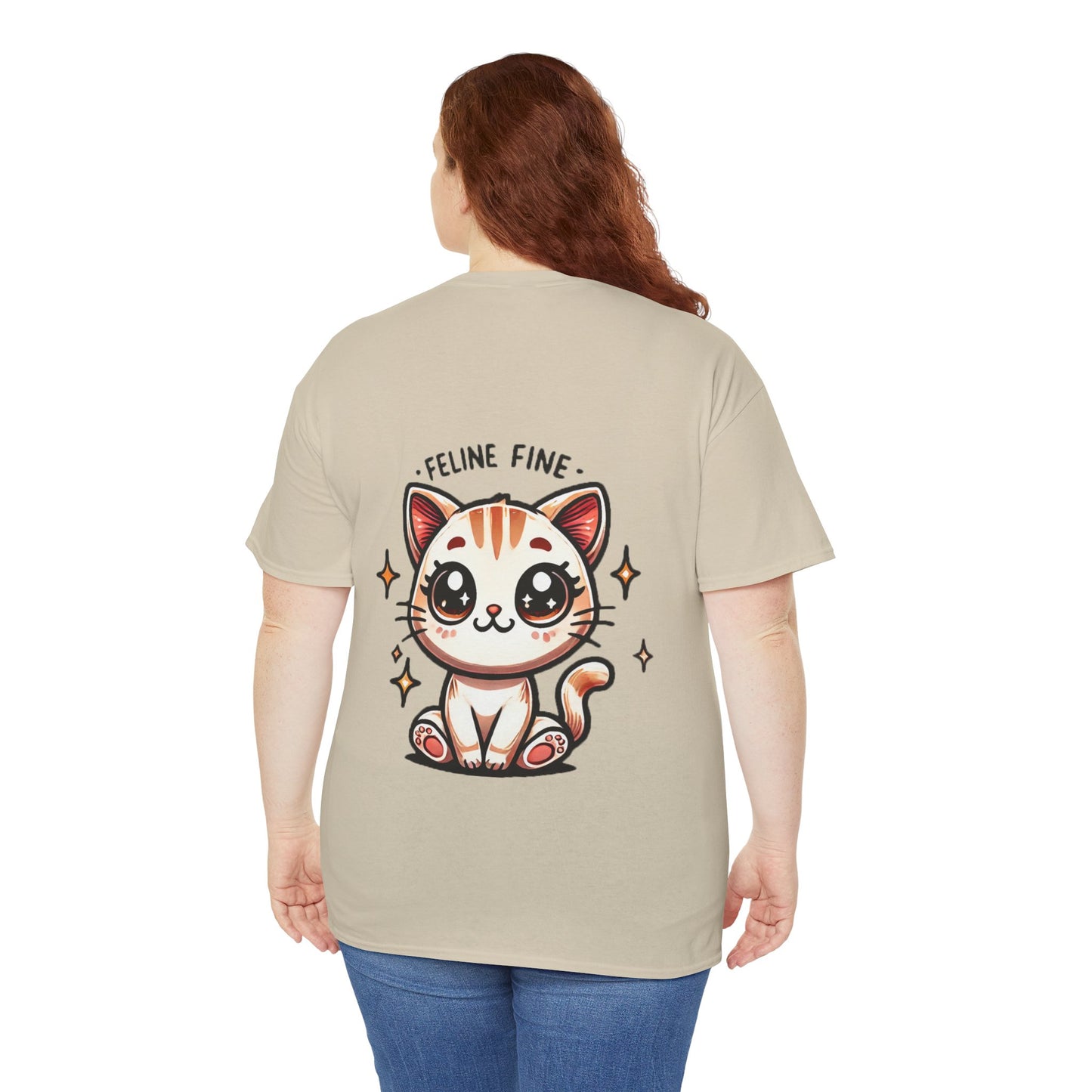 Feline Fine | Unisex Heavy Cotton Tee