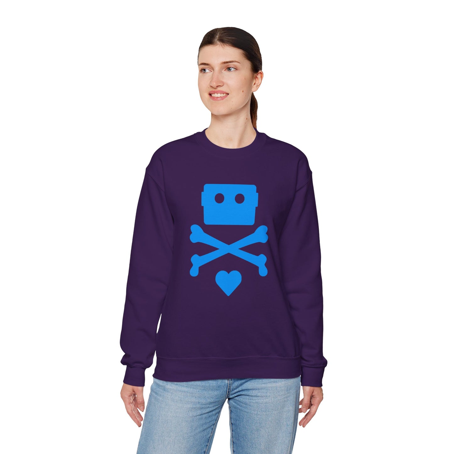 Zima Blue | Unisex Heavy Blend™ Crewneck Sweatshirt