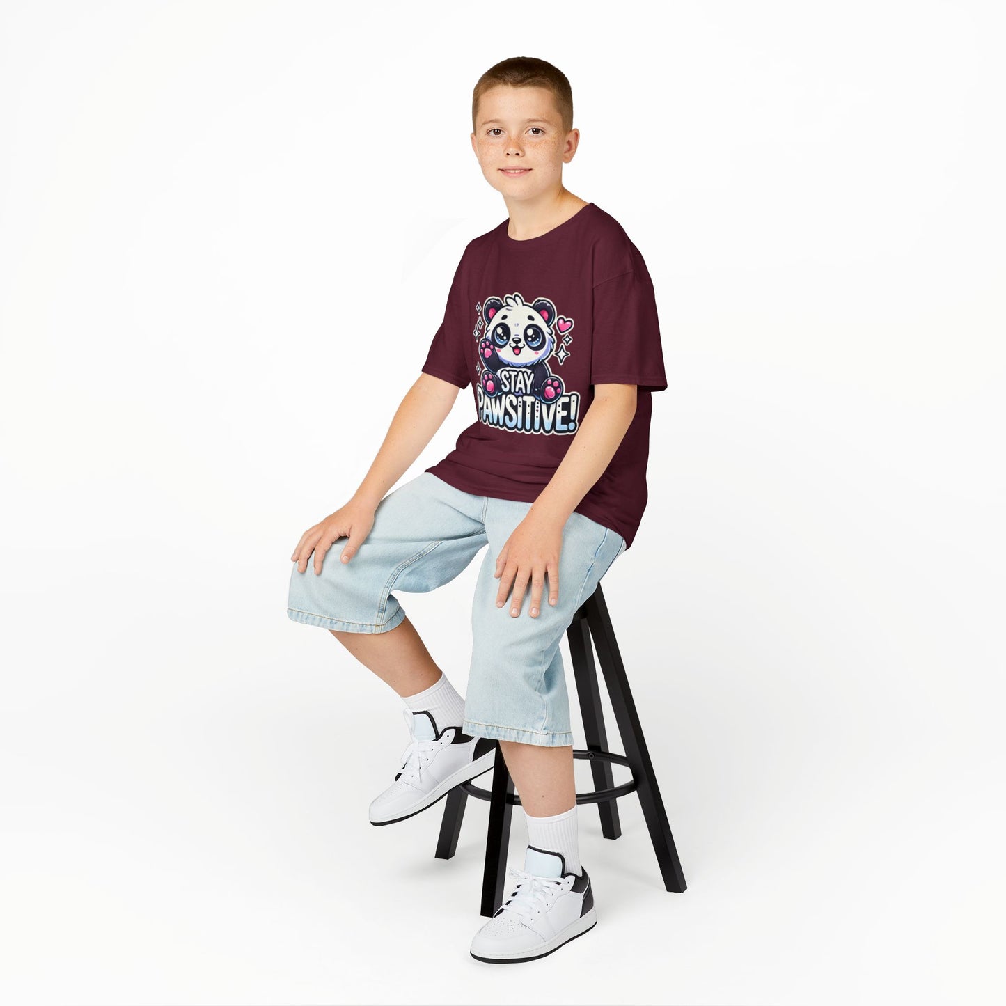Pawsitive | Kids Heavy Cotton™ Tee