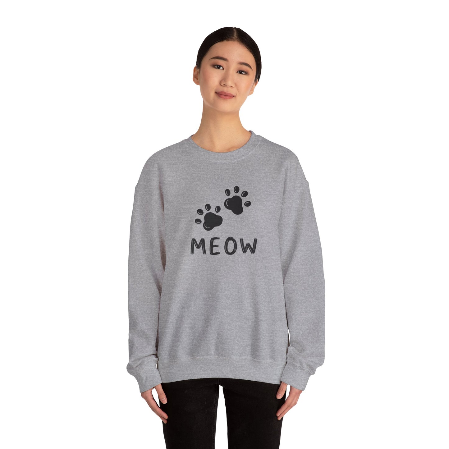 MEOW_Unisex Heavy Blend™ Crewneck Sweatshirt