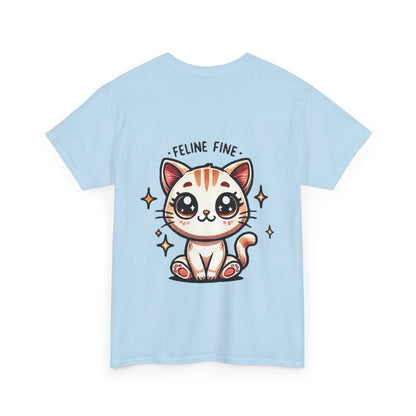 Feline Fine | Unisex Heavy Cotton Tee